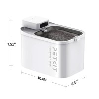 Fantana apa pentru animale de companie PETKIT Cordless Eversweet Max, 3L, Bluetooth - 4