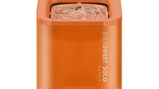 Fantana apa pisici PETKIT SOLO Drinking Fountain – Orange, Capacitate 1.85L, senzor lipsa apa.