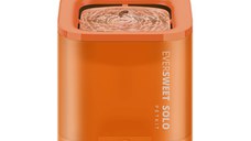 Fantana apa pisici PETKIT SOLO Drinking Fountain – Orange, Capacitate 1.85L, senzor lipsa apa.