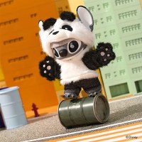 Figurina de plus MINISO, seria Disney Vinyl Toy: Stitch “GenZ Street Style” Panda Version (Limited Edition) - 3