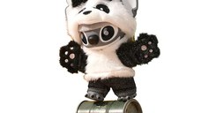 Figurina de plus MINISO, seria Disney Vinyl Toy: Stitch “GenZ Street Style” Panda Version (Limited Edition)