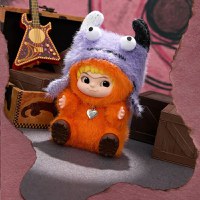 Figurina surpriza de plus MINISO, seria WAKUKU Fuzzy Trendy Fun Party Series Plush Blind Box, mai multe modele - 9