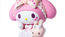 Figurina surpriza MINISO, seria Sanrio Characters Pajamas Sweetheart Blind Box Figure Model