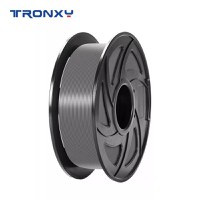 Filament Tronxy PLA Imprimanta 3D, 1.75 mm, 1 kg Gri - 1