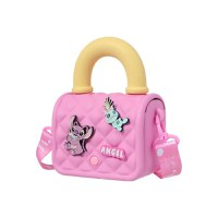 Geanta MINISO, seria Disney din seria Disney Lilo & Stitch (Angel), roz - 4