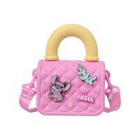 Geanta MINISO, seria Disney din seria Disney Lilo & Stitch (Angel), roz - 1