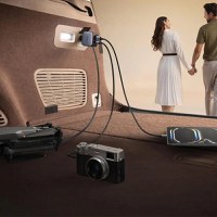 Incarcator auto rapid cu cablu retractabil UGREEN 90W Fast Car Charger EC603 USB-C/A - 6