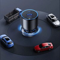 Incarcator auto UGREEN 130W 3-Port Fast Car charger EC705, 1 x USB A, 2 x USB C, Gri - 3