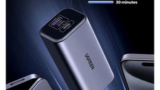 Incarcator auto UGREEN 150W 4-Port GaN Fast Car Charger EC706, 1 x USB A, 3 x USB C, Gri