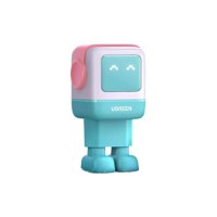 Incarcator rapid retea robot UGREEN Nexode RG 65W 3-Port GaN Fast Charger EU, 2 x USB-C + 1 X USB-A, Turcoaz - 3