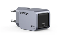 Incarcator rapid retea UGREEN Nexode Pro 30W USB-C GaN Fast Charger EU, 1 x USB-C, Gri