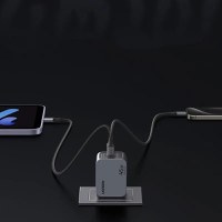 Incarcator rapid retea UGREEN Nexode Pro 45W Dual USB-C GaN Fast Charger EU, 2 x USB-C, Gri - 5