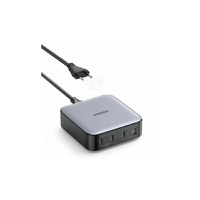 Incarcator rapid UGREEN Nexode 100W Desktop Charger EU CD328 + cablu USB-C, 3x USB-C, 1x USB-A, Gri - 1