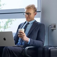 Incarcator retea UGREEN Nexode S 65W 3-Port GaN Fast Charger EU, 2x USB-C + 1x USB-A, Gri - 6