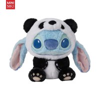 Jucarie de plus MINISO, din seria Disney Lilo & Stitch (Panda Stitch), 27 cm - 2