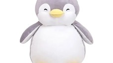 Jucarie de plus MINISO Large Penguin Plush Toy (Grey)