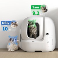 Litiera smart cu autocuratare PETKIT Purobot Max Pro with Camera Self-Cleaning pentru pisici, Recunoastere faciala, 8L - 6