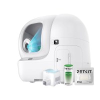 Litiera smart cu autocuratare PETKIT Purobot Max Pro with Camera Self-Cleaning pentru pisici, Recunoastere faciala, 8L - 7