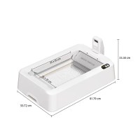 Litiera smart PETKIT T7 Purobot Crystal Duo + Set nisip cristalin cu detectare pH PETKIT Urine Monitor Crystal Litter Set 4 Pack - 6