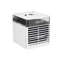 Mini Racitor aer portabil Nexfan Air Cooler UV cu functii racire, umidificare si purificare aer Negru - 3