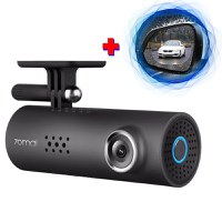 Pachet Camera auto 70mai 1S Smart Dash Cam, 1080p, Sony IMX307, Wifi, comenzi vocale,Midrive-D06+Cadou - 1
