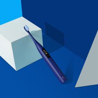 Periuta de dinti electrica inteligenta Oclean X Pro Smart Electric Toothbrush, Navy Blue - 4
