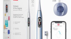 Periuta de dinti electrica Oclean Electric Toothbrush X Pro Digital, Silver, Display led