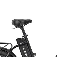 Resigilat - Bicicleta electrica pliabila ULZOMO E-bike Dolphin 20, 250W, 36V 13Ah, autonomie 89km, viteza 25km/h, Black, 20'' - 5