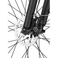 Resigilat - Bicicleta electrica Ulzomo Metro 26 E-bike, 250W, 36V 16Ah, autonomie 100km, viteza maxima 25km/h, Gray, 26'' - 3