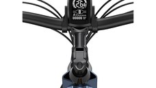 Resigilat - Bicicleta electrica Ulzomo Metro 26 E-bike, 250W, 36V 16Ah, autonomie 100km, viteza maxima 25km/h, Gray, 26''