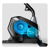 Resigilat - Bicicleta fitness YESOUL J1 Indoor Exercise Bike, Black, Display HD, Rezistenta magnetica - 4