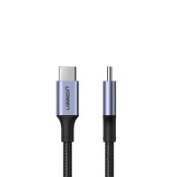 Resigilat - Cablu de incarcare si date UGREEN USB-C Cable Aluminum Case with Braided, USB-C la USB-C, 2 m, Negru - 6
