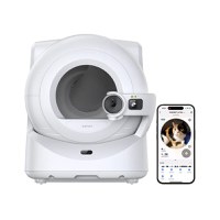 RESIGILAT-Litiera smart cu autocuratare PetKit Purobot Ultra Self-Cleaning with AI-Powered Camera pentru pisici - 9