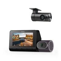 RESIGILAT-Set 2 camere 70mai Dash Cam 4K T800 cu 3 obiective (fata 4K, interior 1080P) + spate RC24 Full HD, GPS, 128GB - 2