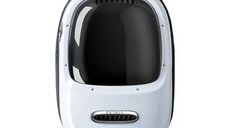 Rucsac cu hublou PETKIT Cat Travel Bag 2, Ventilare, Sistem iluminare, White