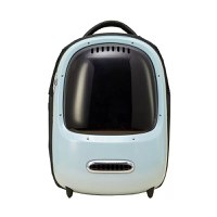 Rucsac cu hublou PETKIT Cat Travel Bag, Ventilare, Sistem iluminare, Blue - 1