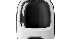 Rucsac cu hublou PETKIT Cat Travel Bag, Ventilare, Sistem iluminare, White
