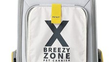 Rucsac pentru transport pisici PetKit Breezy X Zone, Pliabil, Grey