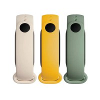 Set 3 curele Bratara fitness Xiaomi Mi Smart Band 6 - Ivory, Verde Maslin, Galben - 2