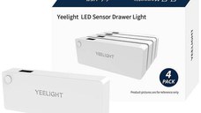 Set 4 Lampi Yeelight LED cu senzor miscare pentru sertar