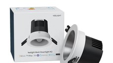 Spot Smart LED Yeelight Mesh Downlight M2, Dimabil, 350 lm, 2700-6500K, 5W, Control vocal, WiFi, Alb