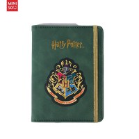Suport pentru pasaport cu banda elastica, seria MINISO Harry Potter (verde) - 2