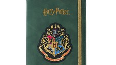 Suport pentru pasaport cu banda elastica, seria MINISO Harry Potter (verde)