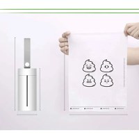 Suport pungi igienice biodegradabile pentru caini, PETKIT Dog Waste Bag, Alb - 3
