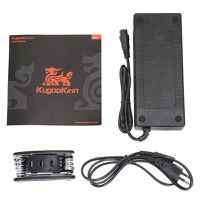 Trotineta electrica KUGOO Kirin X1, Viteza maxima 40km/h, Autonomie 50Km, Motor 600W, acumulator 48V 13Ah, Negru - 17