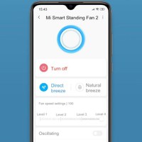 Ventilator Xiaomi Mi Smart Standing Fan 2 (EU), compatibil cu Google Assistant si Amazon Alexa, Alb - 5