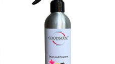 Odorizant Lichid pentru textile, Good Scent, aroma Diamond Flowers, 200 g, cu pulverizator
