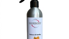 Odorizant Lichid pentru textile, Good Scent, aroma Tobacco  Vanilla, 200 g, cu pulverizator