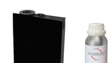 PACHET: Aparat profesional Parfumare spatii Good Scent GS1500 Luxury, culoare negra, cu rezerva inclusa