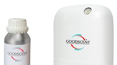 PACHET: Aparat Profesional Parfumare spatii Good Scent GS480, culoare alba cu 500 g esenta inclusa